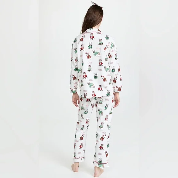 PJ Salvage Women’s Flannel Pajama Bottoms in Ivory, size XS, NWT! - Picture 3 of 11